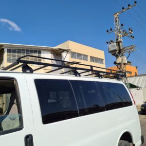 גגון עריסה פלדה לשברולט סוואנה כולל מגן רוח וגלגלת  CRUZ