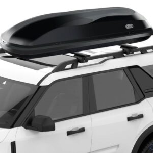 תא חפצים 520 ליטר שחור מבריק 198x80x48 ס"מ CRUZ BOX