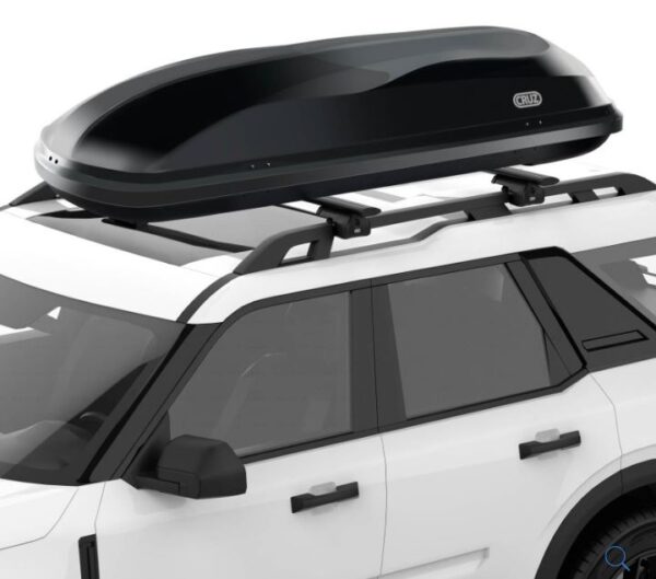 תא חפצים 520 ליטר שחור מבריק 198x80x48 ס"מ CRUZ BOX